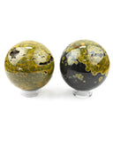 Ocean Jasper Spheres - 2 pcs (#226290)