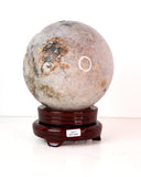 Pink Amethyst Druzy Sphere - 6.17 kg (#225045)