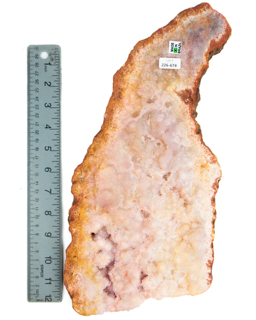 Pink Amethyst Slice - 3.57 lb (#226674)