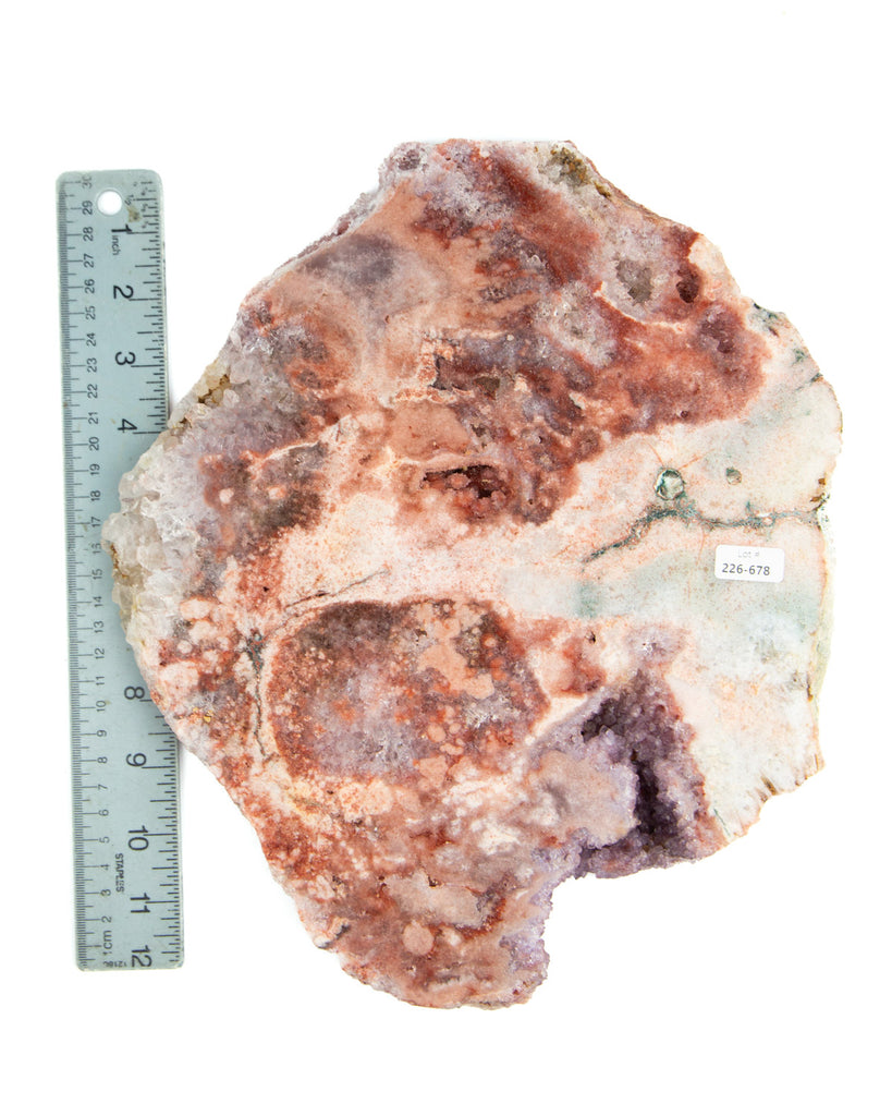 Pink Amethyst Slice - 6.56 lb (#226678)