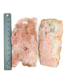 Pink Amethyst Slices - 2 pcs (#226680)