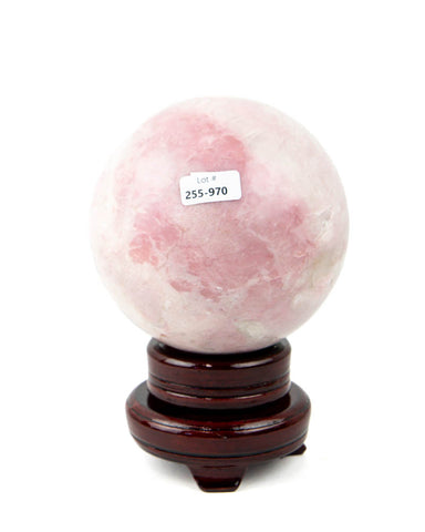 Pink Opal Sphere  - 5.61 lb (#225970)