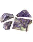 Polished Charoite - 4 pcs (#225659)