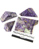 Polished Charoite - 4 pcs (#225659)