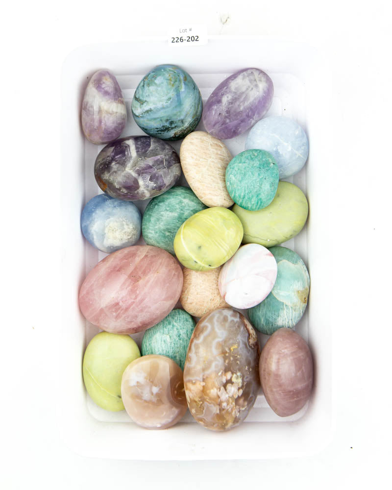 Spring Mix Palm Stones - 20 pcs (#226202)