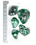Polished Malachite Free Forms - 5 pcs (#226560)