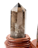 Polished Smoky Quartz on Base - 3 pcs (#226342)