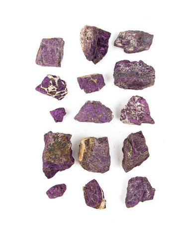 Rough Purpurite - 15 pcs (#225991)