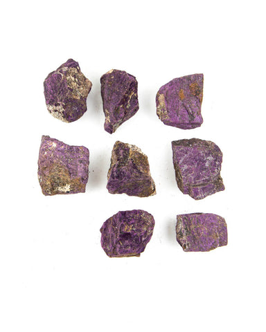 Rough Purpurite - 8 pcs (#225992)