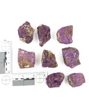 Rough Purpurite - 8 pcs (#225992)