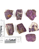 Rough Purpurite - 7 pcs (#225993)