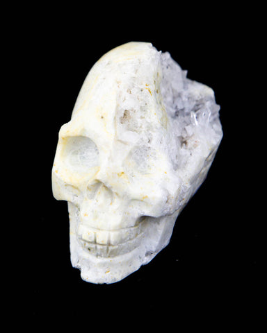 Quartz Cluster Skull - 1.41 lb (#225689)