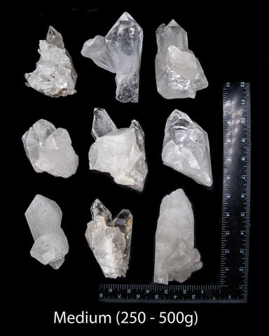 Clear Quartz Clusters (A Grade)