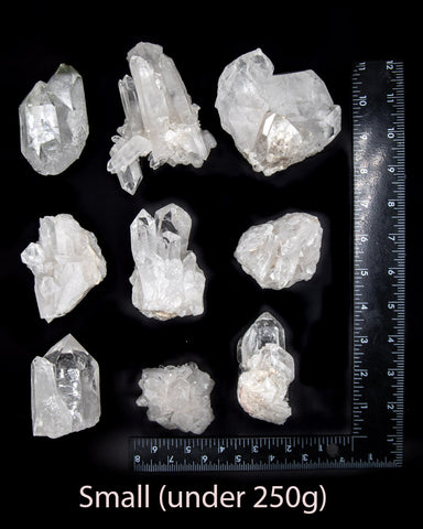 Clear Quartz Clusters (A Grade)