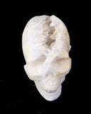 Quartz Cluster Skull Carving - 2.56 lb (#225927)