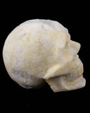 Quartz Cluster Skull Carving - 4.91 lb (#225929)