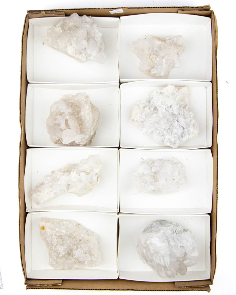 Quartz Specimens - 8 pcs / 5.4 lb (#226191)