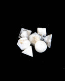 Sacred Geometry Set - Rainbow Moonstone (7 pc)