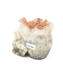 Red Tipped Amethyst Skull - 2.51 lb (#226669)