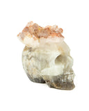 Red Tipped Amethyst Skull - 2.04 lb (#226670)