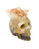 Red Tipped Amethyst Skull - 2.6 lb (#226673)