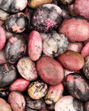 Rhodonite Palm Stones