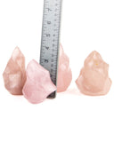 Rose Quartz Flames - 4 pcs (#226060)