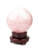 Rose Quartz Sphere - 9.21 lb (#226660)