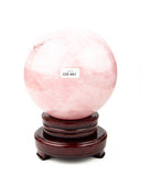 Rose Quartz Sphere - 8.7 lb (#226661)