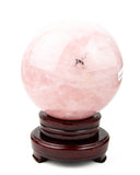 Rose Quartz Sphere - 8.7 lb (#226661)