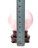 Rose Quartz Sphere - 8.7 lb (#226661)