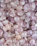 Rose Quartz Hearts - Small