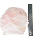 Rose Quartz Thick Slab - 9.65 lb (#225185)
