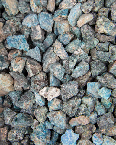 Rough Blue Apatite (1 kg)