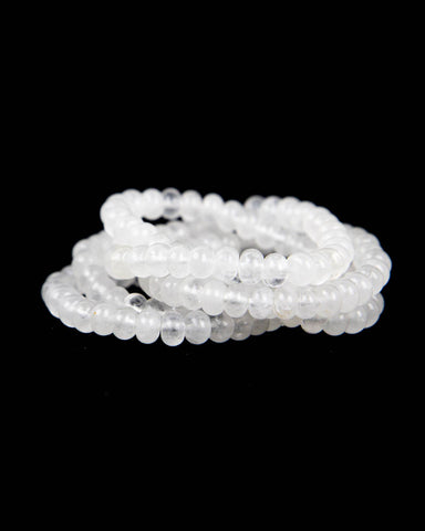 Roundelle Bracelet - Clear Quartz