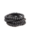 Roundelle Bracelet - Lava Rock