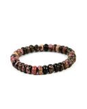 Roundelle Bracelet - Rhodonite