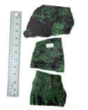 Ruby Zoisite Slices - 3 pcs (#226677)