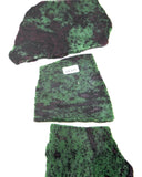 Ruby Zoisite Slices - 3 pcs (#226677)