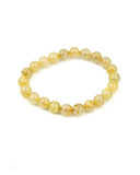 Rutilated Quartz Bracelet - 8mm