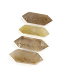 Rutilated Quartz Double-Terminated Points - 4 pcs (#226054)