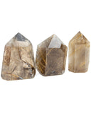 Rutilated Quartz Towers - 3 pcs (#225935)