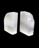 Selenite Bookends Pair