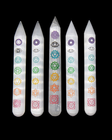 Selenite Chakra Massage Wand