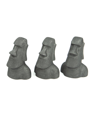 Shungite Moai Carving