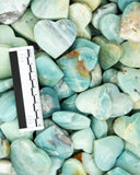 Sky Blue Quartz Hearts - 1 lb lot
