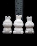 Smiley Bunny Carving (White Marble)