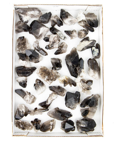 Smoky Quartz Cluster  - 42 pcs (#225785)