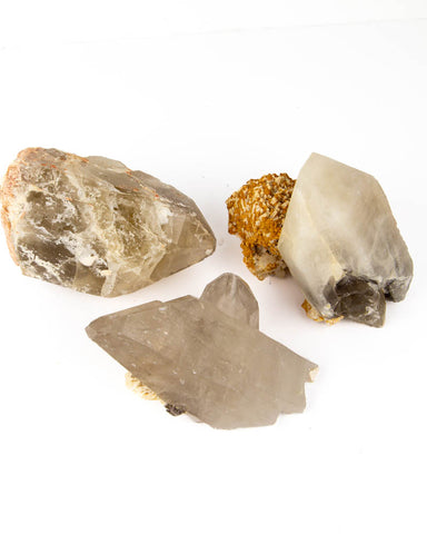 Mixed Quartz Specimens - 3 pcs (#225673)