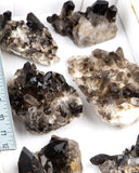 Smoky Quartz Clusters - 6 pcs (#226664)